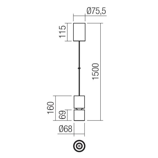 Redo Függeszték 01-4060 NAKU