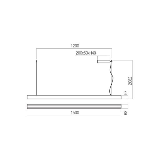Redo Függeszték 01-4244 CITYLINE