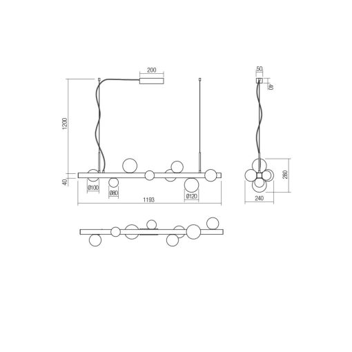 Redo Függeszték 01-4334 GOJI