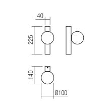Redo Fali lámpa 01-4337 GOJI