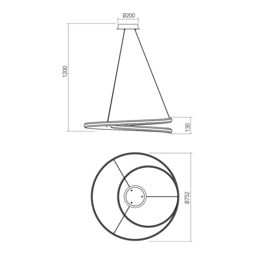 Redo Függeszték 01-4365 TORSION