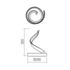 Redo Asztali lámpa 01-4370 TORSION