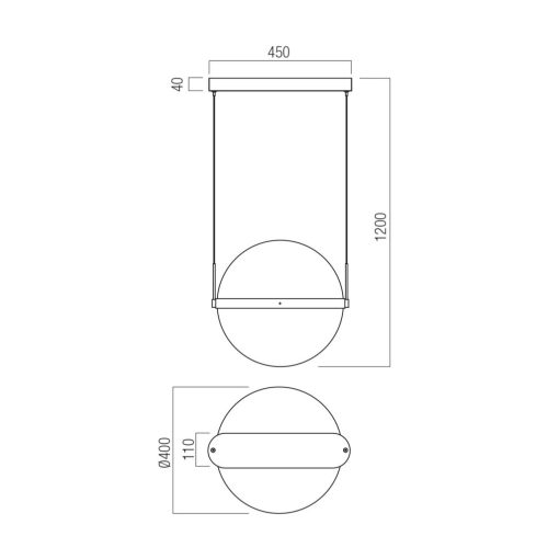 Redo Függeszték 01-4375 ATLAS