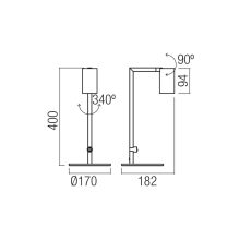 Redo Asztali lámpa 01-4391 ROLF