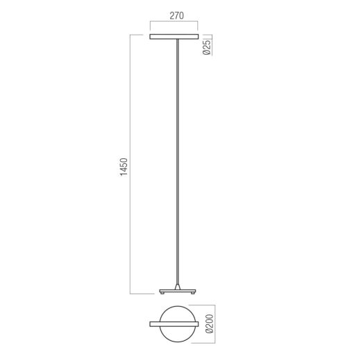 Redo Álló lámpa 01-4397 PRAXI
