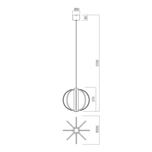 Redo Függeszték 01-4427 MOSS