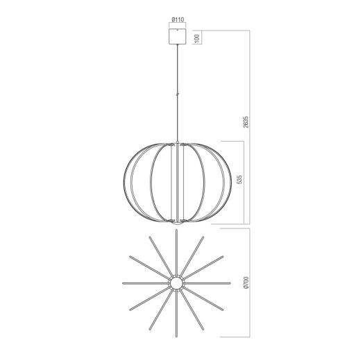 Redo Függeszték 01-4432 MOSS