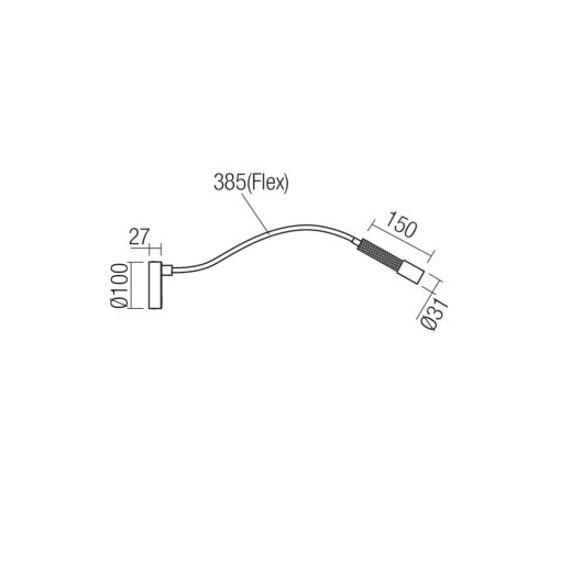 Redo Fali lámpa 01-4445 DRILL