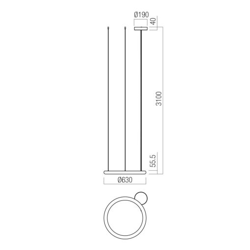 Redo Függeszték 01-4456 HALLEY