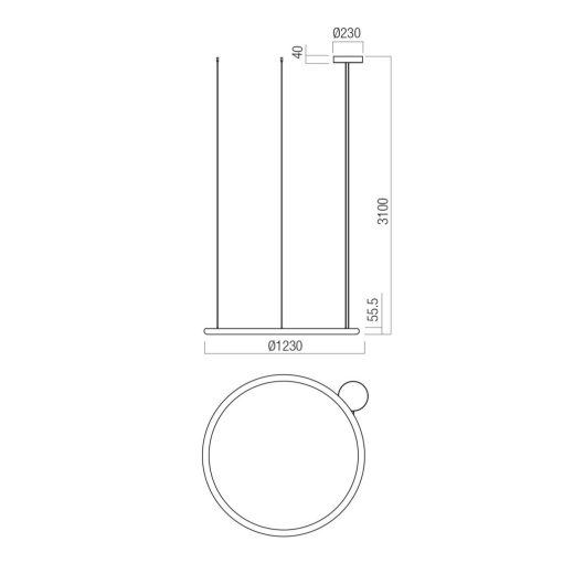 Redo Függeszték 01-4458 HALLEY