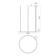 Redo Függeszték 01-4459 HALLEY