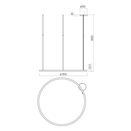 Redo Függeszték 01-4460 HALLEY