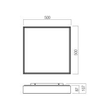 Redo Mennyezeti lámpa 01-4472 HOVER