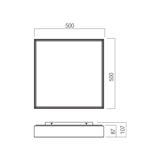 Redo Mennyezeti lámpa 01-4472 HOVER