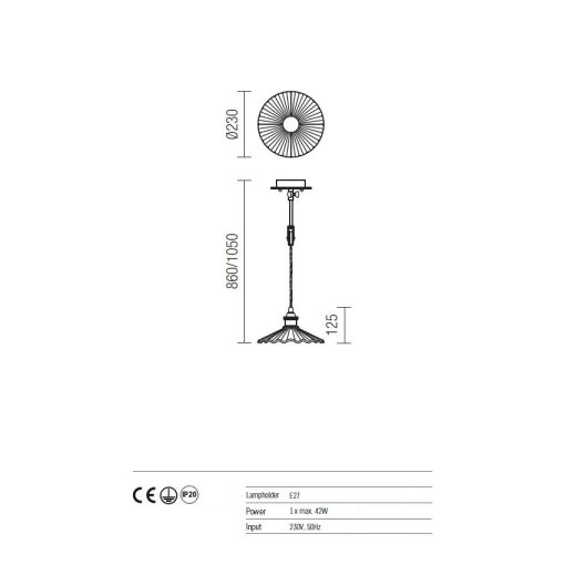 Redo Függeszték 01-447 KRAFT