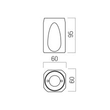 Redo Mennyezeti lámpa 01-4481 CRISP