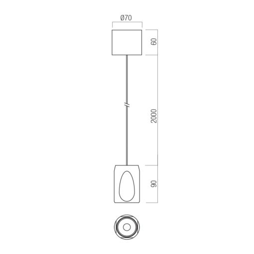 Redo Függeszték 01-4493 CRISP