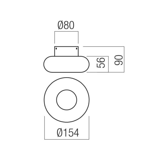 Redo Mennyezeti lámpa 01-4563 ETHOS