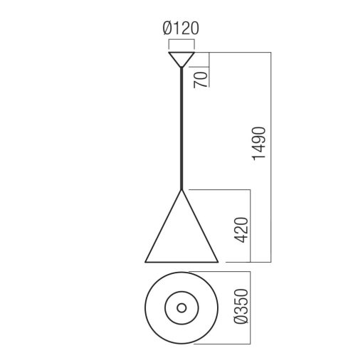 Redo Függeszték 01-4618 KONOS