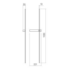 Redo Fali lámpa 01-4674 TANGENT