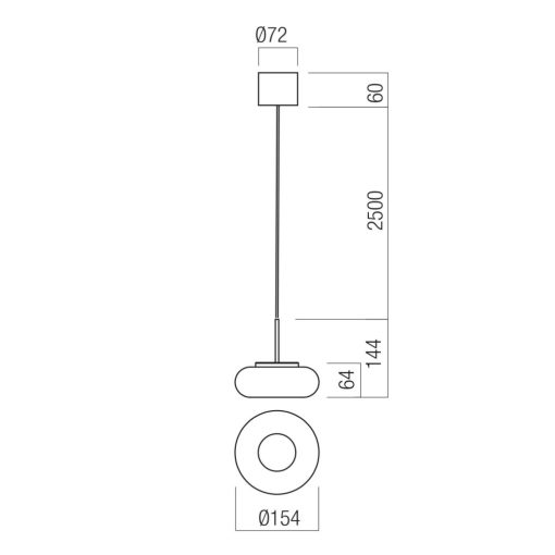Redo Függeszték 01-4676 ETHOS