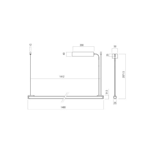 Redo Függeszték 01-4699 CRISP
