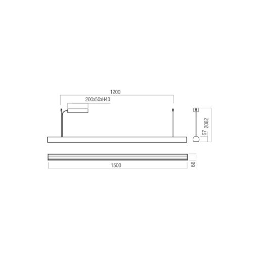 Redo Függeszték 01-4710 CITYLINE