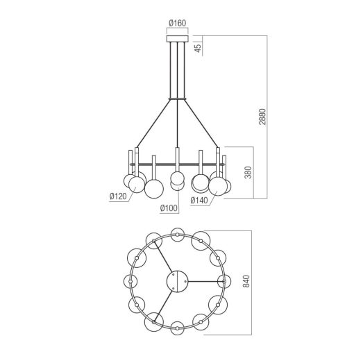 Redo Függeszték 01-4783 BOLLA