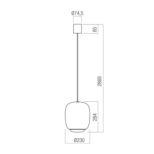 Redo Függeszték 01-4790 DUBBO