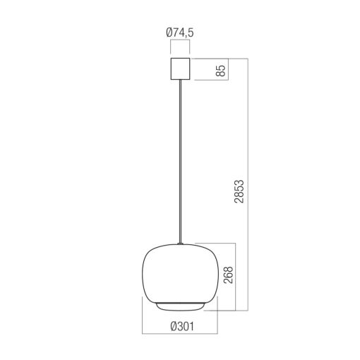 Redo Függeszték 01-4797 DUBBO