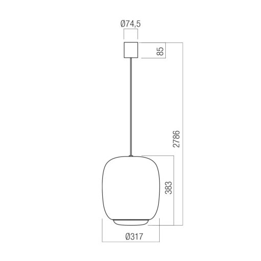 Redo Függeszték 01-4798 DUBBO