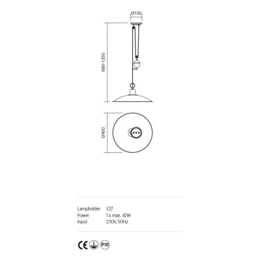 Incanti Függeszték 02-758 LENA
