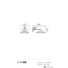 Incanti Fali lámpa 02-800-CC20 LEA