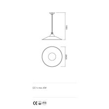 Incanti Függeszték 02-803-M43AB LEA
