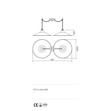 Incanti Függeszték 02-804-M43AB LEA