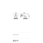Incanti Fali lámpa 02-900-CT18 LEA