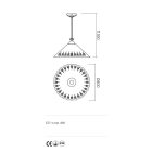 Incanti Függeszték 02-903-CT40 LEA