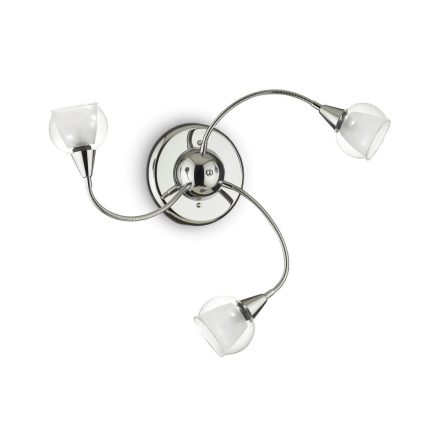 Ideal Lux Mennyezeti lámpa TENDER PL3 TRASPARENTE 028682