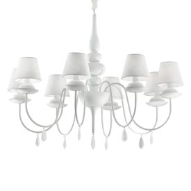 Ideal Lux Csillár BLANCHE SP8 BIANCO 035574