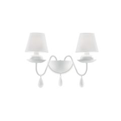 Ideal Lux Fali lámpa BLANCHE AP2 BIANCO 035598