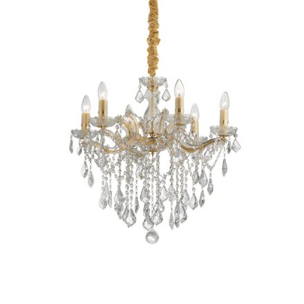 Ideal Lux Csillár FLORIAN SP6 ORO 035635
