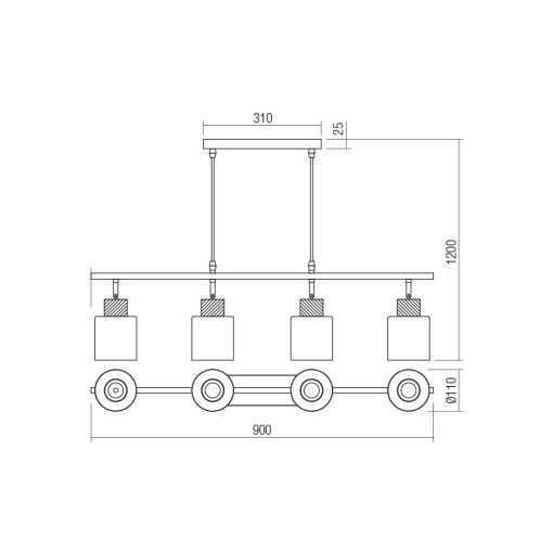 Redo Függeszték 04-530 HANSEN