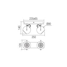 Redo Fali lámpa 04-543 WARD