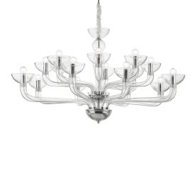 Ideal Lux Csillár CASANOVA SP16 TRASPARENTE 044248