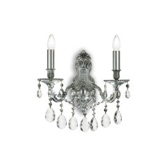 Ideal Lux Fali lámpa GIOCONDA AP2 ARGENTO 044910