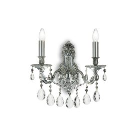 Ideal Lux Fali lámpa GIOCONDA AP2 ARGENTO 044910