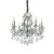 Ideal Lux Csillár GIOCONDA SP8 ARGENTO 044934
