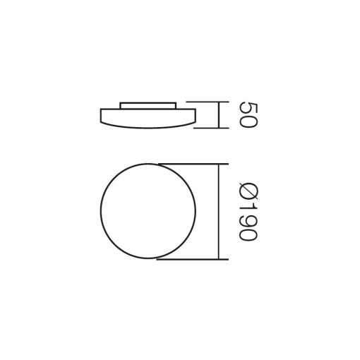 Redo SML Mennyezeti lámpa 05-572 RONDO