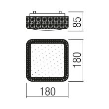 Redo SML Mennyezeti lámpa 05-844 TETRIS