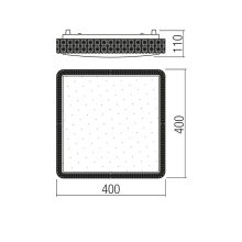 Redo SML Mennyezeti lámpa 05-846 TETRIS